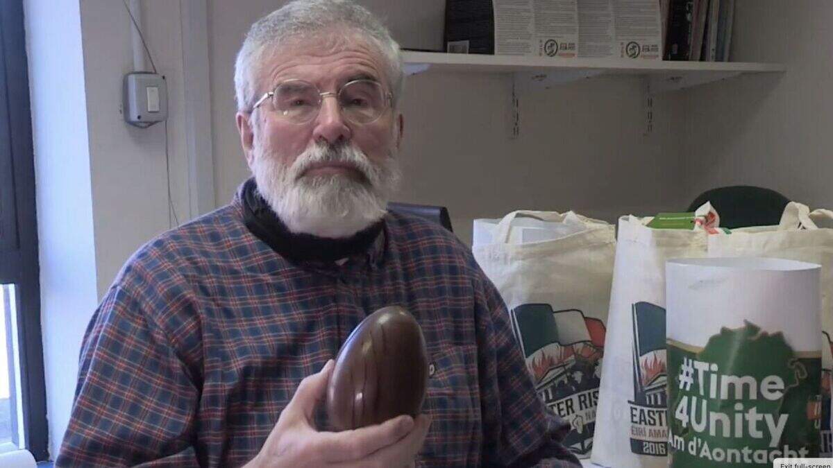 gerry-adams-in-easter-choccy-ar-la-move-belfast-telegraph